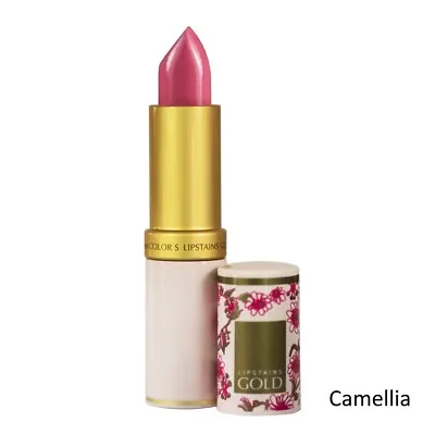 Ultra Glow Lipstains Gold  - Long Lasting Lipstick - Camellia • £8.25