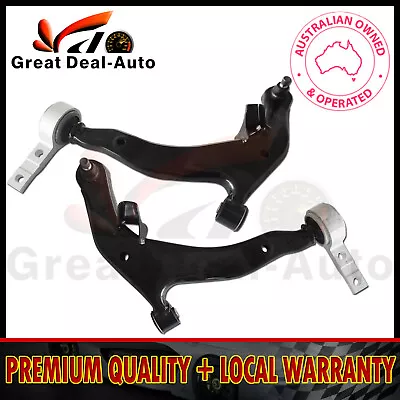 Front Lower Control Arms For Nissan Murano Z50 06/2005 ~ 09/2008 Lh + Rh Pair • $175