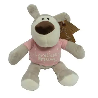 £9.49 • Buy Boofle Bear Small Soft Toy Lovliest Mum Pink Tshirt Teddy Bear Cuddly Plush