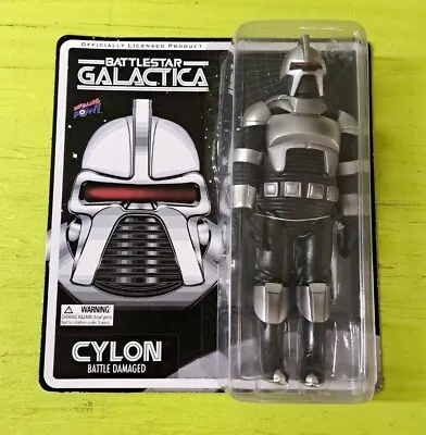 Battlestar Galactica Battle Damaged Cylon 8 Inch Figure Bif Bang Pow Mego New • $100