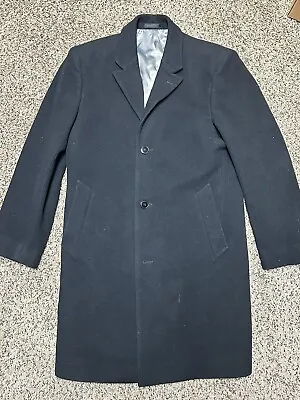 Weatherproof Garment Company Men’s Trench Pea Coat Black 36R • $17.46