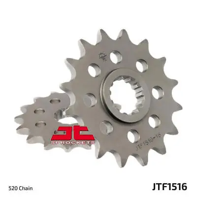 JT Front Sprocket 520 CONV 16T Fits Suzuki/Kawasaki GSXR600/GSXR750/Ninja ZX-7RR • $12.91