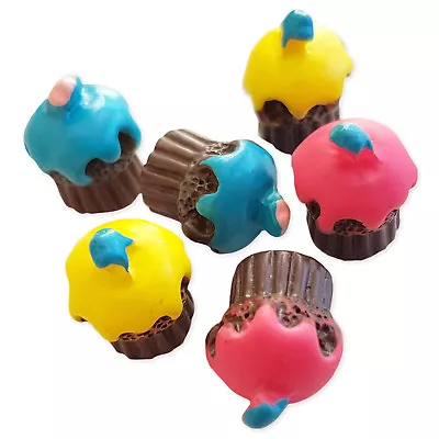 5pcs Iced Muffin Cupcake Kawaii Flatback Cabochons Embellishment Decoden Craft • £2.29