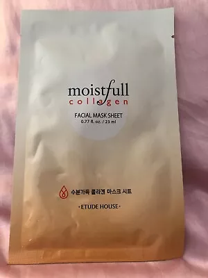 ETUDE HOUSE Moistfull Collagen Facial Mask Sheet 1ea • $9