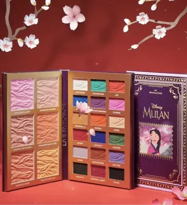 I ❤️ REVOLUTION X Disney’s Mulan *Live By Honor* Face & Eye Palate NIB Ltd.ed. • $24.44