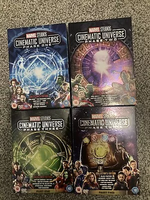 Marvel Cinematic Universe Phase 1-3 4 Box Set • £60