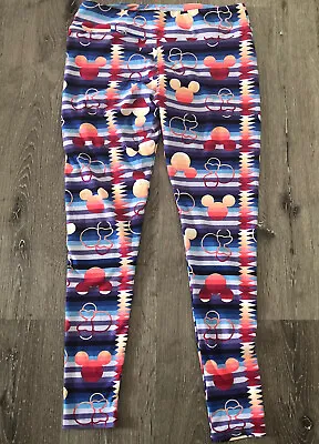 Lularoe Disney Tall & Curvy Mickey Minnie Stars Stripes Stretch Leggings • $11.95