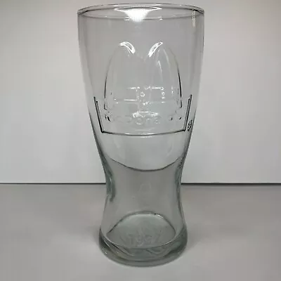 16oz 1992 McDonalds Collectible Drinking Glass Golden Arches Raised Letters  • $9.95