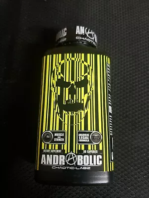 Chaotic Labz Andrabolic Anabolic LEGAL Formula 30 Capsules Muscle And Strength • $60