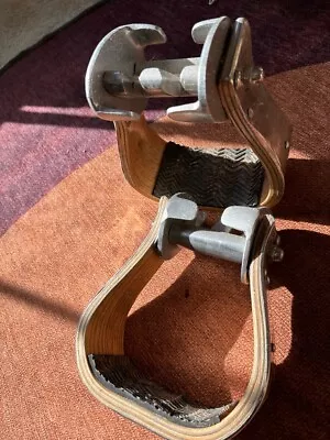 Used Western Saddle Stirrups • $175