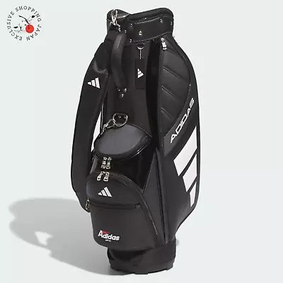 Adidas Golf Performance Cart Bag IKL13 Lightweight 5-way 9.0in Black/White 2024 • $329
