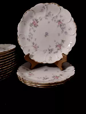 *NEAR MINT! MIKASA REMEMBRANCE (4)  7.5  SALAD PLATES Narumi Japan AB 002 • $40.09