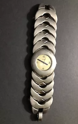 Vintage Super Chunky Link Moulin Ladies Bracelet Watch 7-3/4” Wrist • $14.98