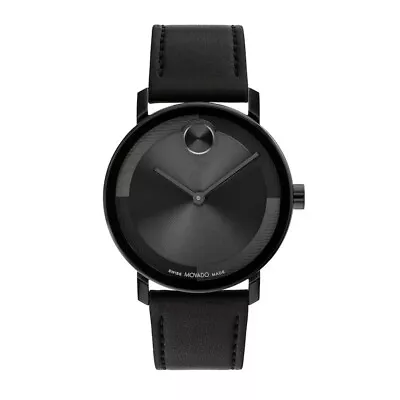 Movado Men's Bold Black Dial Watch - 3600918 • $299.99