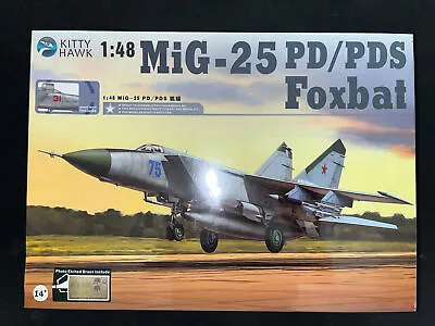 KITTY HAWK 1:48 MiG-25 PD/PDS Foxbat KH80119 Brand New • $89