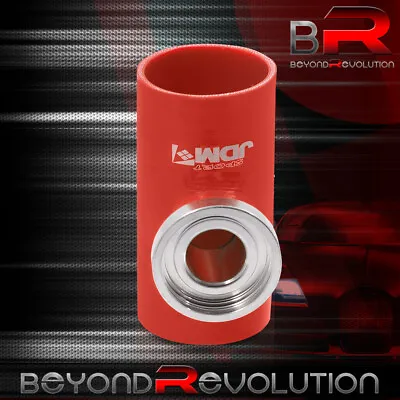 $21.99 • Buy For 300ZX 240SX 350Z 2.5  Turbo SSQV/SQV BOV Flange Red Silicone Adapter Pipe