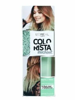 £11.95 • Buy L'Oreal Paris Colorista Washout Semi-Permanent Hair Dye MINT GREEN 80ML NEW UK