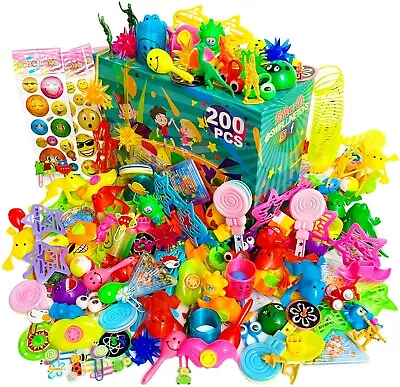 Party Favors Kids Pinata Filler - 200 PCS Carnival Prizes Toys Bulk Assortment  • $32.99