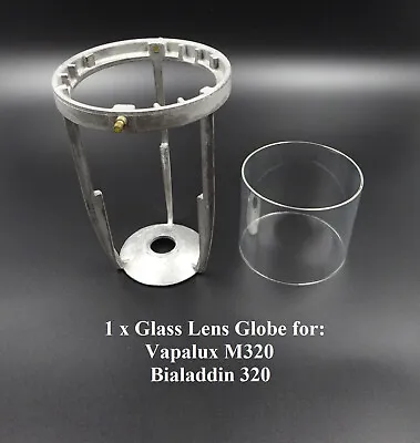 Vapalux M320 Bialaddin 320 Glass Lens Globe FREE Shipping Worldwide • $37.50