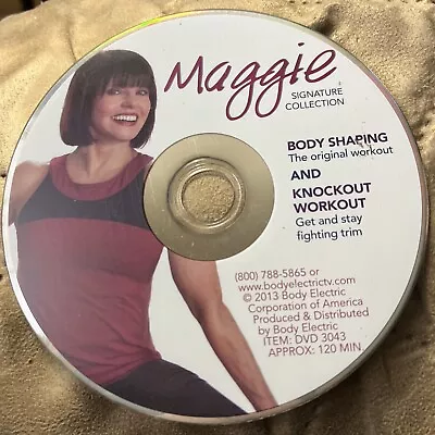 Margaret Richard Maggie Body Shaping & Knockout Workout (DVD) **DISC ONLY** • $16.99