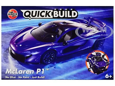 Mclaren P1 Purple Snap Together Model Kit By Airfix Quickbuild J6029 • $16.99