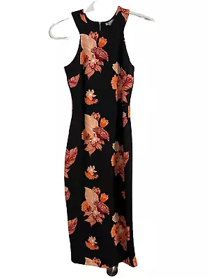 NEW H&M H M Gorgeous Floral Print Fitted Dress Size XS X Small Womens • $19.99