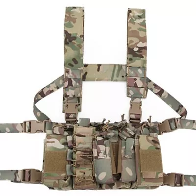 Tactical Chest Rig Plate Carrier Vest Military Tactical Magazine Pouch Chest Rig • $98.67