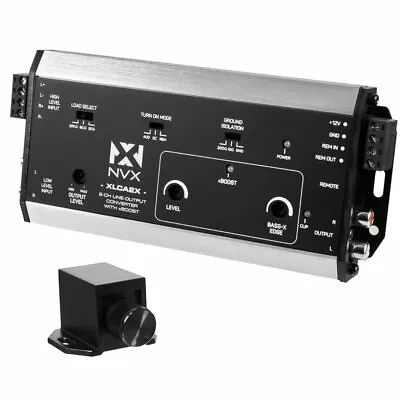 NVX XLCA2X 2-Channel Line Out Converter Digital Bass Enhancer With XBOOST • $79.99