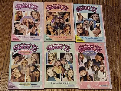 Mary-Kate And Ashley Olson Sweet 16 - Lot Books 1 Thru 6 Paperback Full House  • $12.94
