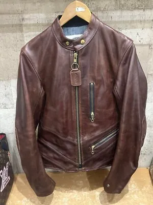 Vanson Usa Leather Jacket Riders Brown • $403