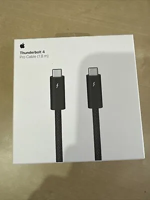 Apple Thunderbolt 4 Pro 1.8m Cable USB-C MacBook IPad IMac 100% Original Sealed • £85