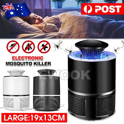 USB Mosquito Insect Killer Electric Lamp LED Light Fly Bug Zapper Trap Catcher • $10.45