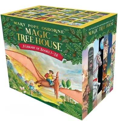 Magic Tree House Books 1-28 Boxed Set By Mary Pope Osborne SEALED • $40