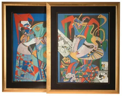 Mihail Chemiakin Set Of 2 Lithographs “La Poesie De La Danse “Surrealism Signed • $5750