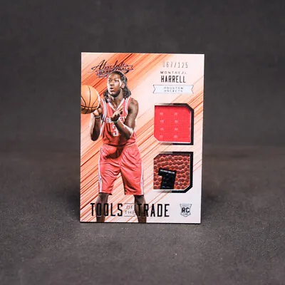 $22 • Buy 2015-16 Montrezl Harrell - Absolute Tools Of The Trade Dual Patch Rookie /125