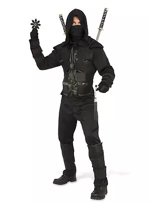 Mens Dark Ninja Costume • $37.22
