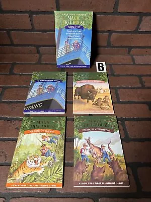 Magic Tree House Books 17-20 Complete Boxed Set : By Mary Pope Osborne….. • $13.67