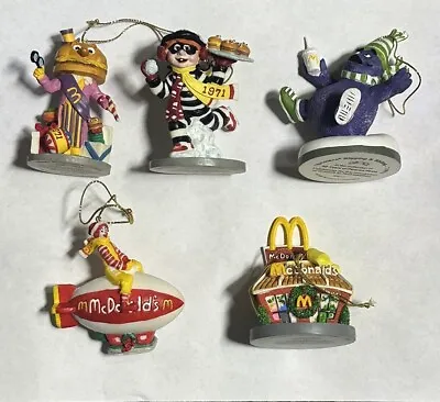 Rare Vintage McDonald’s 1996 McMemories Lot Of Ornaments • $140