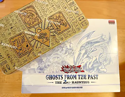 Yu-Gi-Oh! Ghosts From The Past 2 - Display X5 Boxes & Tin Of Pharaoh Gods Sealed • £79