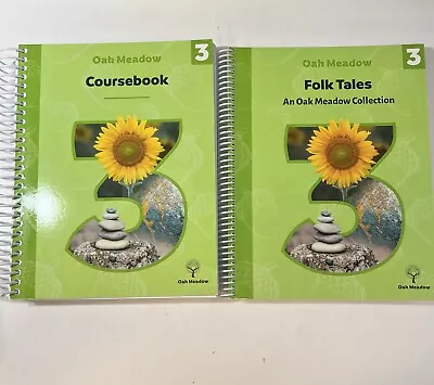 Oak Meadow Grade 3 (2020) Coursebook And Folk Tales Clean • $250