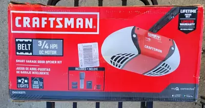 Craftsman 3/4 HP Belt Drive Garage Door Opener Kit With MyQ - CMXEOCG771 • $175