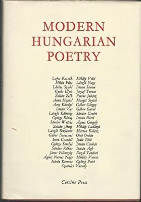 £3.60 • Buy Modern Hungarian Poetry, Vajda Miklos, Good Condition, ISBN 9631302067