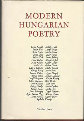 £3.60 • Buy Modern Hungarian Poetry, Vajda Miklos, Good Condition, ISBN 9631302067