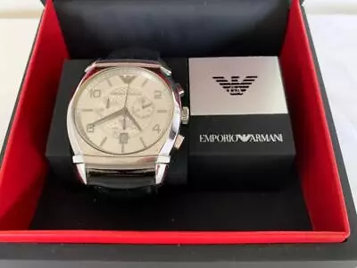 Emporio Armani Ar-0350 Quartz Mens Wrist Watch 5 Atm • $85