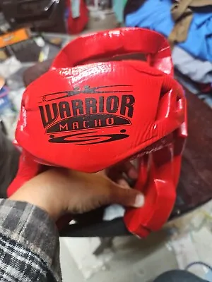 Warrior Macho Martial Arts Red Head Gear • $25