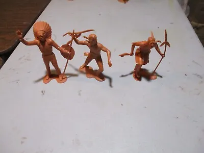 MARX Toys 6 Inch Indians Figure Lot #2 • $18