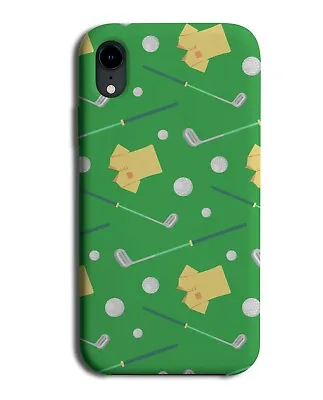 Golf Pattern Phone Case Cover Golfing Items Equipment Accessories Golfer J471 • £14.95