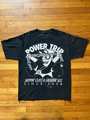 Vintage Power Trip Band Shirt -- Rare!! Sz Med. Defiant Youth. Thrash Metal.  • $40