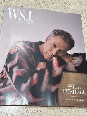 WSJ Magazine Wall Street Journal 2022 December 2023 January Will Ferrell #141 • $9.95