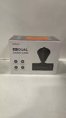 Vava 2k Dual Dash Cam Va-vd009 • $40